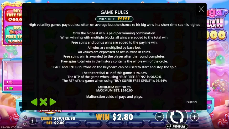 Sugar Rush 1000 — screenshot 10