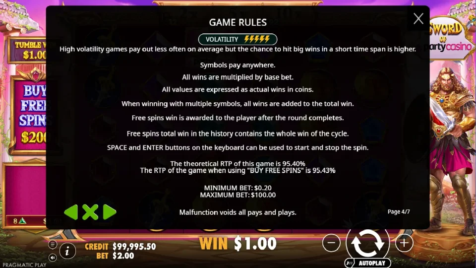Sword of Party Casino — screenshot 10