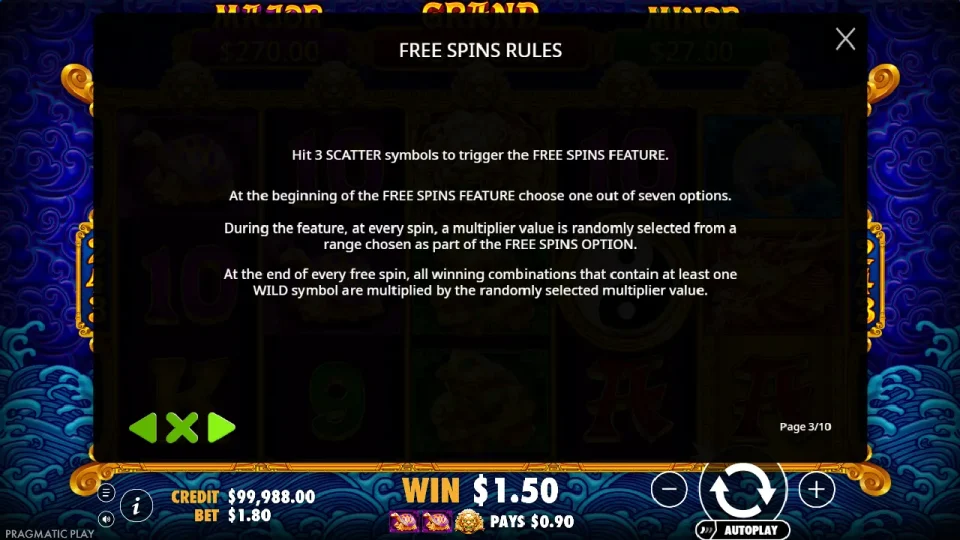 5 Lions Gold — screenshot 10