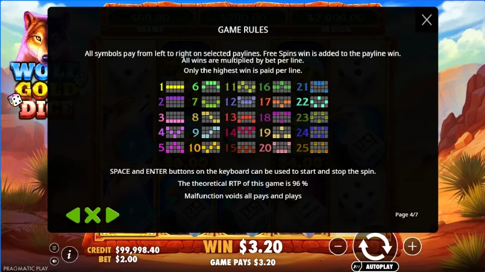 Wolf Gold Dice — screenshot 10