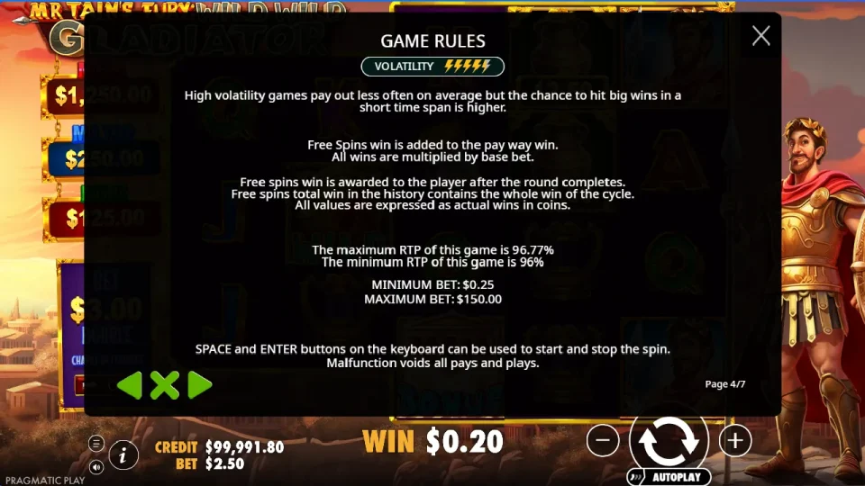 Mr Tain’s Fury: Wild Wild Gladiator — screenshot 10