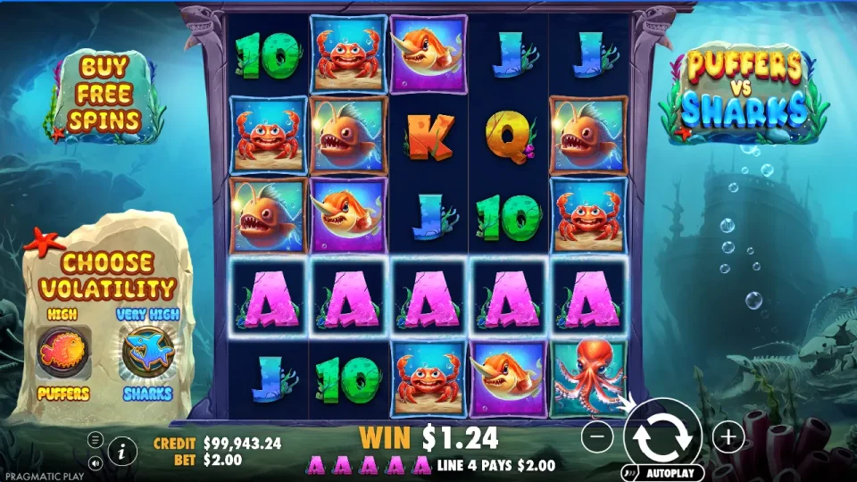 Puffers Vs Sharks — screenshot 10