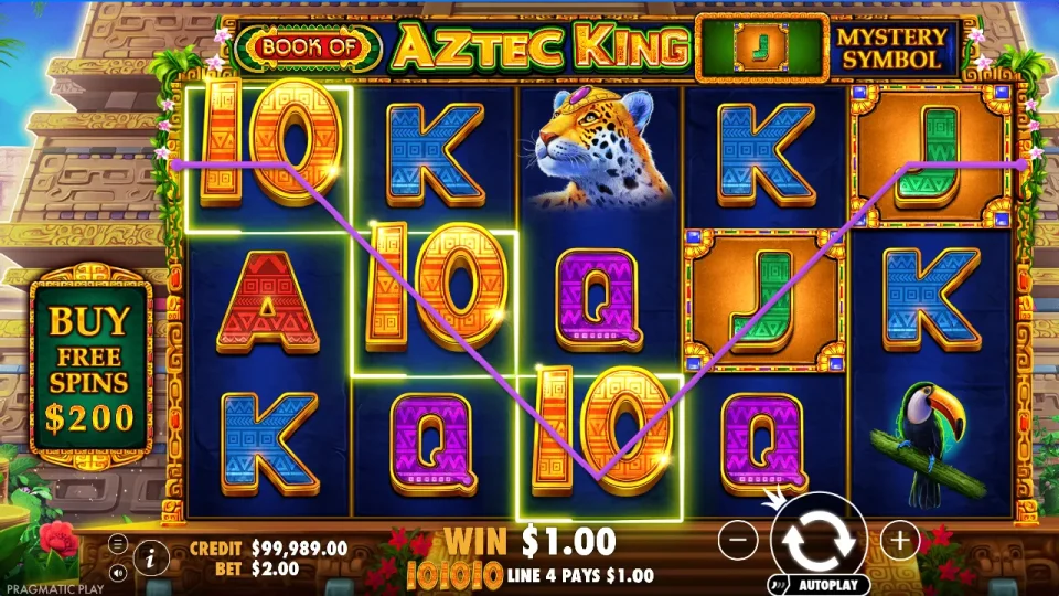 Book of Aztec King — screenshot 10