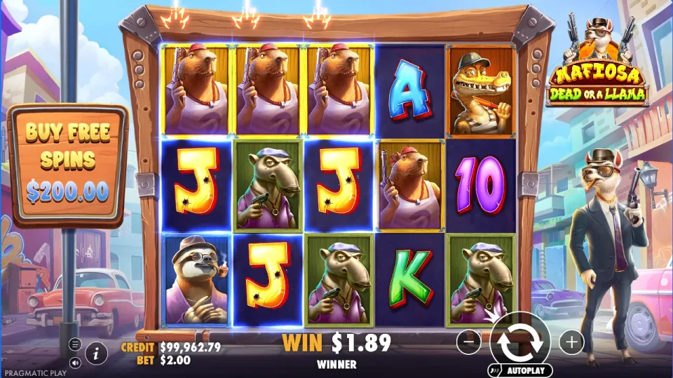 Mafiosa Dead or a Llama — screenshot 10