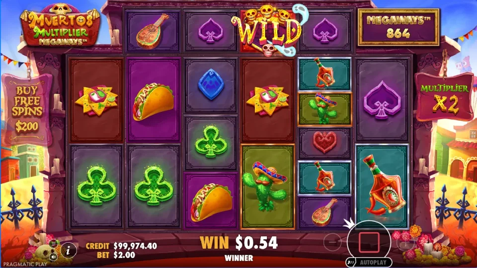 Muertos Multiplier Megaways — screenshot 11