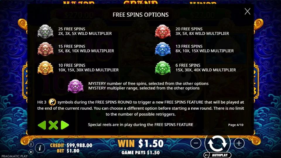 5 Lions Gold — screenshot 11
