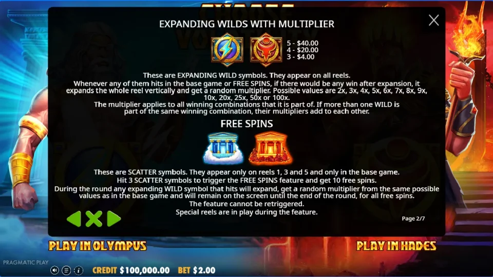 Zeus vs Hades – Gods of War — screenshot 2