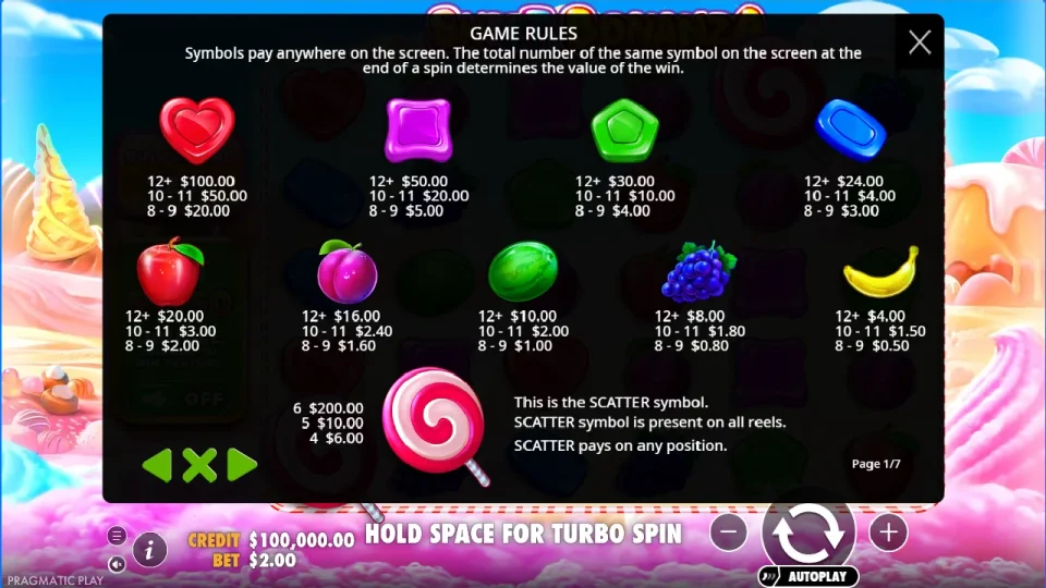 Sweet Bonanza — screenshot 2