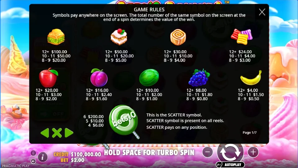 Bets10 Bonanza — screenshot 2