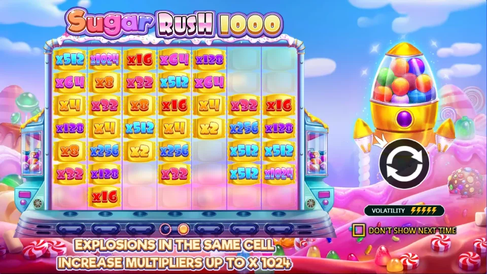 Sugar Rush 1000 — screenshot 2