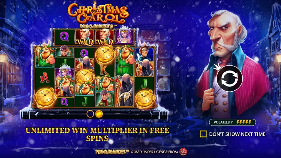 Christmas Carol Megaways — screenshot 2