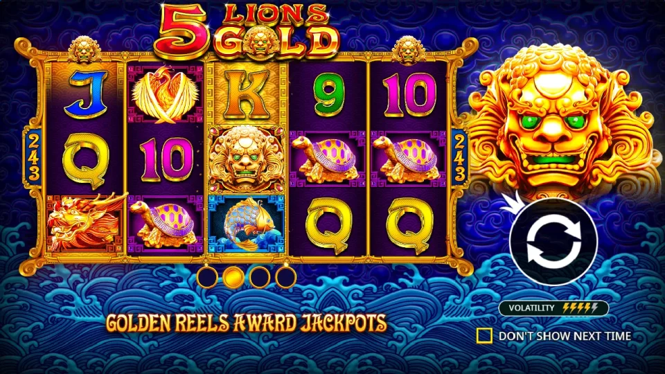5 Lions Gold — screenshot 2