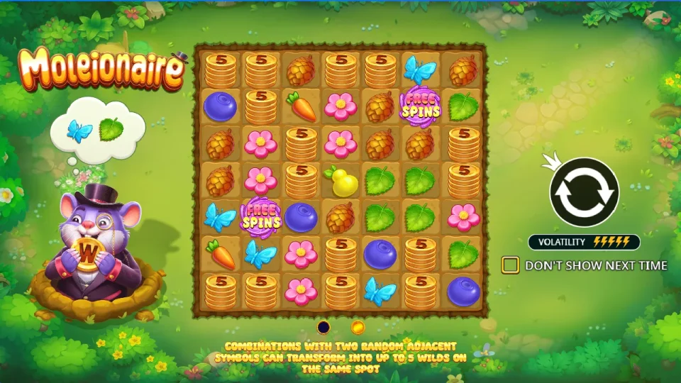 Moleionaire — screenshot 2