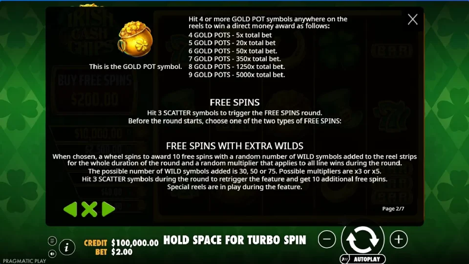 Irish Cash Chips — screenshot 2