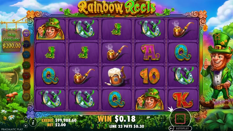 Rainbow Reels — screenshot 2