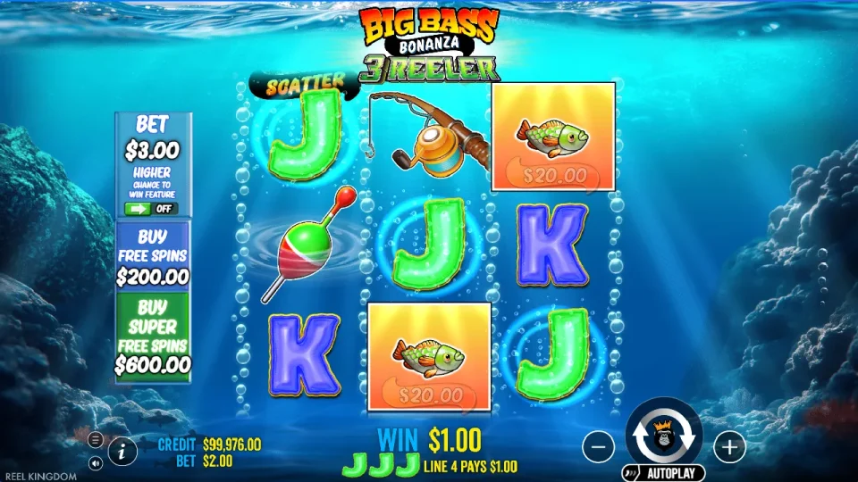 Big Bass Bonanza 3 Reeler — screenshot 2