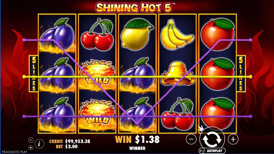 Shining Hot 5 — screenshot 2