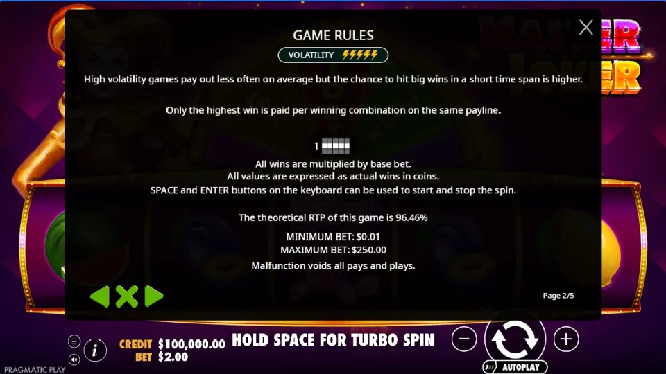 Master Joker — screenshot 2