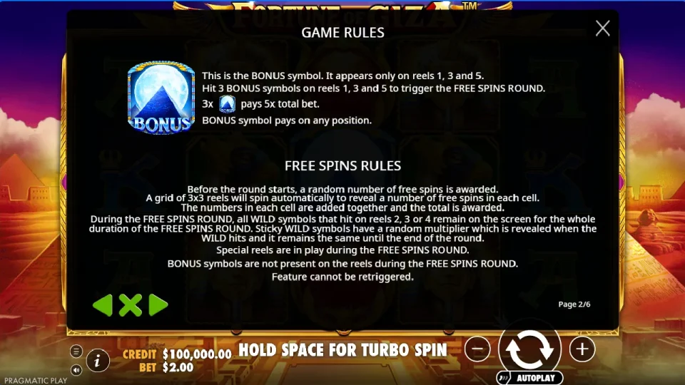 Fortune of Giza — screenshot 2