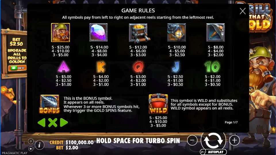 Drill That Gold — screenshot 3