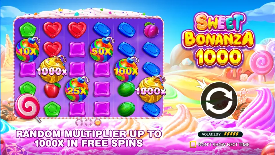 Sweet Bonanza 1000 — screenshot 3