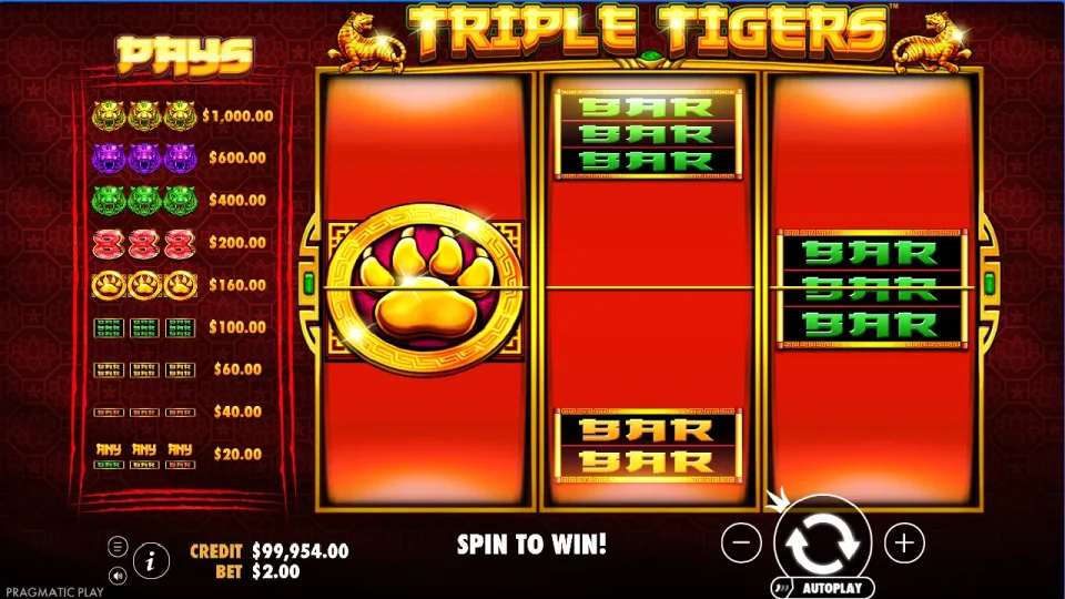 Triple Tigers — screenshot 3