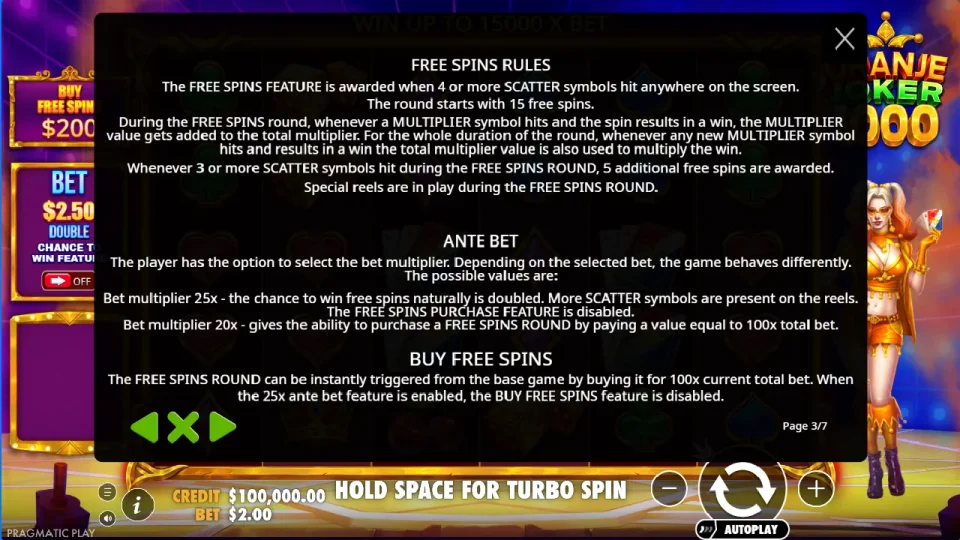 Oranje Joker 1000 — screenshot 3