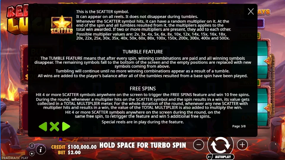 Red Hot Luck — screenshot 3