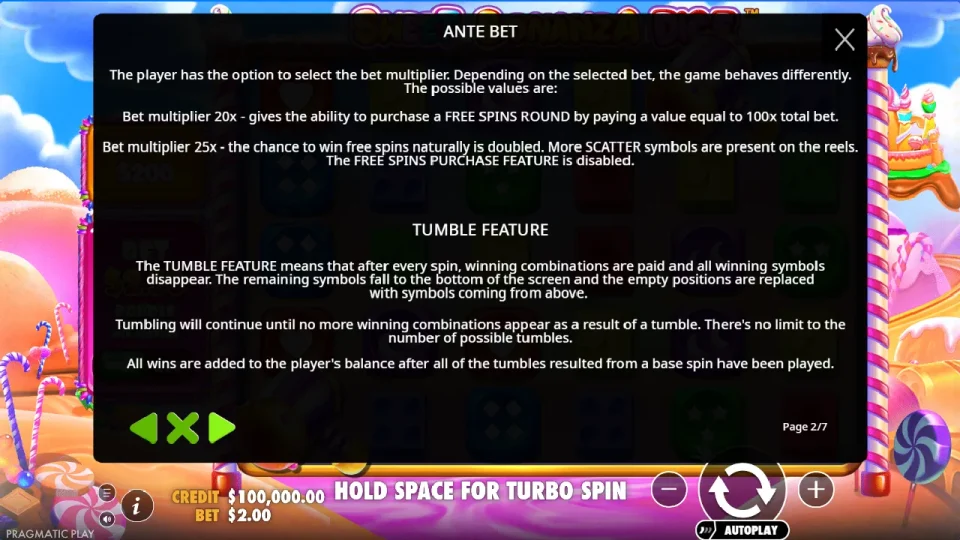 Sweet Bonanza Dice — screenshot 3