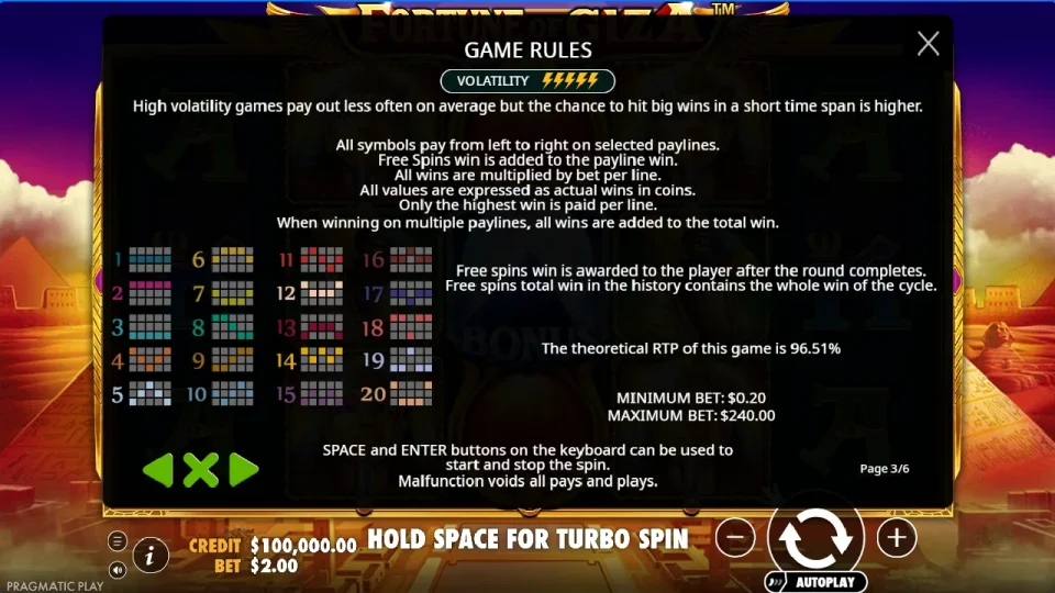 Fortune of Giza — screenshot 3