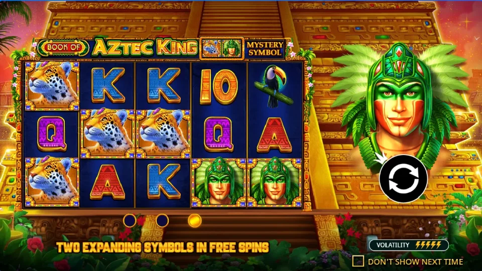 Book of Aztec King — screenshot 3