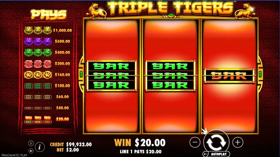 Triple Tigers — screenshot 4