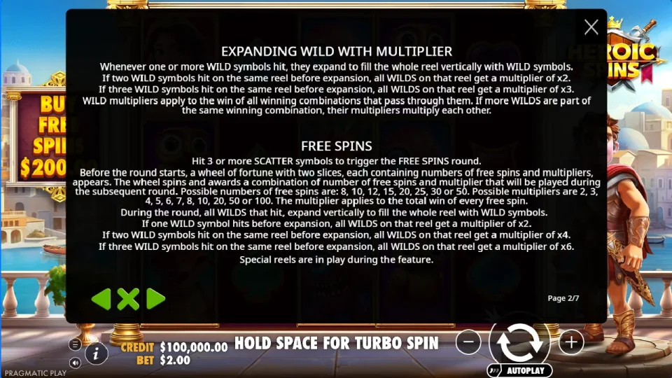 Heroic Spins — screenshot 4