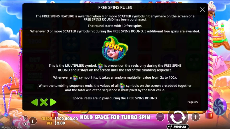 Sweet Bonanza Dice — screenshot 4