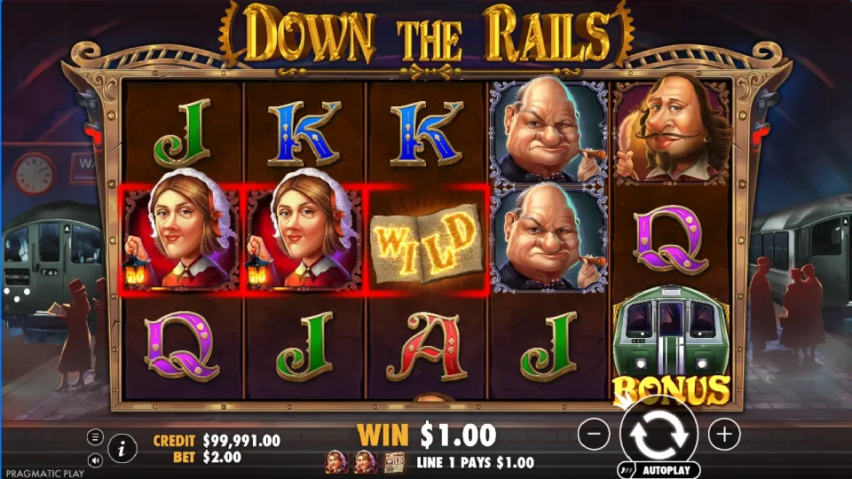 Down the Rails — screenshot 4