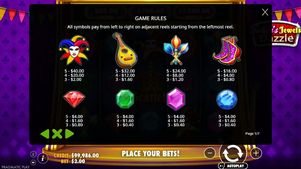 Joker’s Jewels Dazzle — screenshot 4