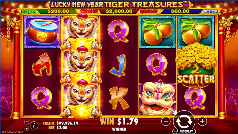 Lucky New Year – Tiger Treasures — screenshot 4