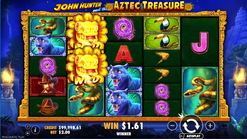 John Hunter and the Aztec Treasure — screenshot 4