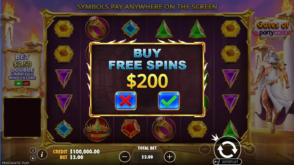 Gates of Party Casino — screenshot 5
