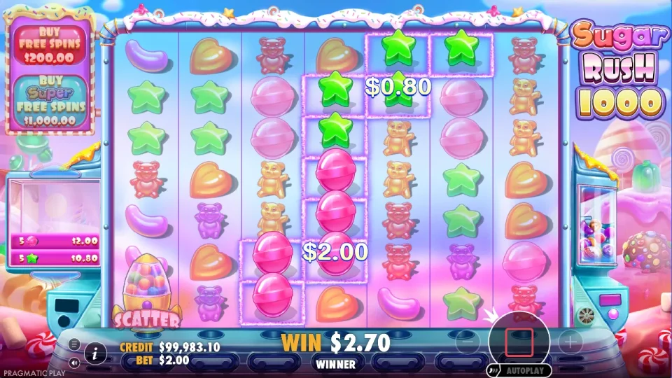 Sugar Rush 1000 — screenshot 5
