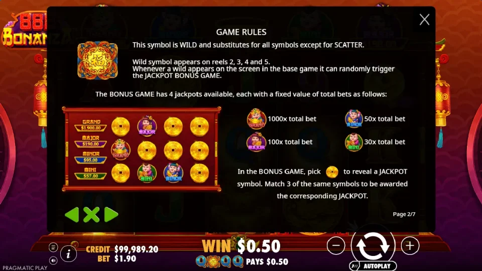 888 Bonanza — screenshot 5