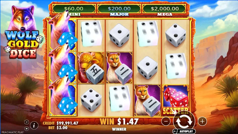 Wolf Gold Dice — screenshot 5
