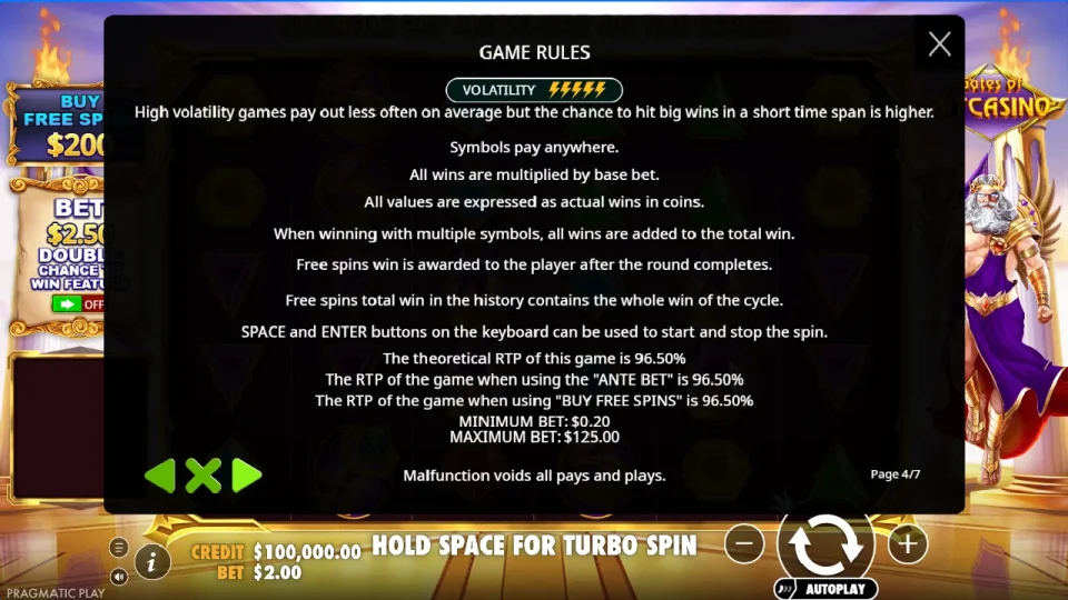 Gates of Bitcasino — screenshot 5