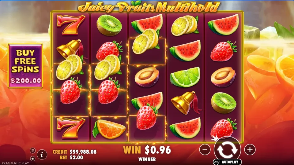 Juicy Fruits Multihold — screenshot 5