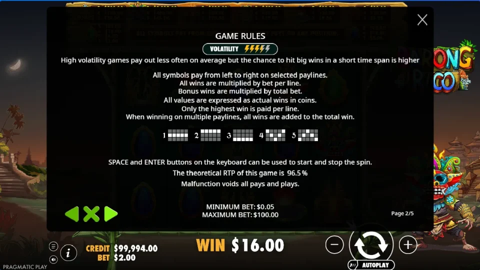 Barong Rico — screenshot 5