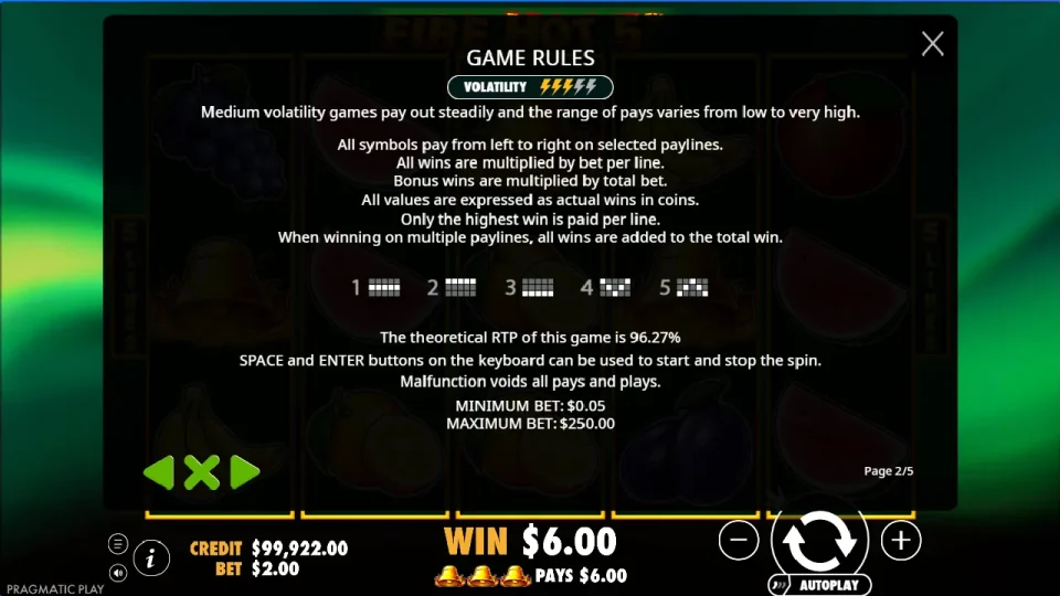 Fire Hot 5 — screenshot 5