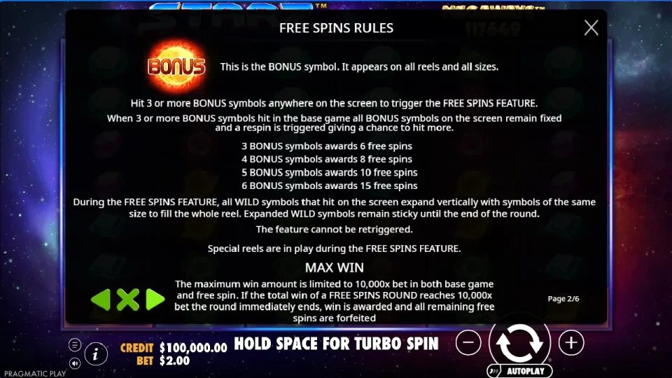 Starz Megaways — screenshot 5