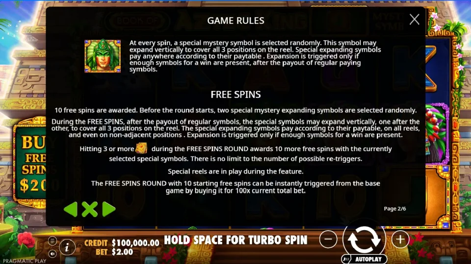 Book of Aztec King — screenshot 5