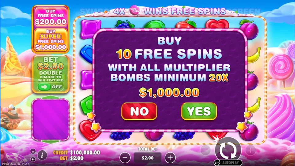 VeraJohn Sweet Bonanza 1000 — screenshot 6