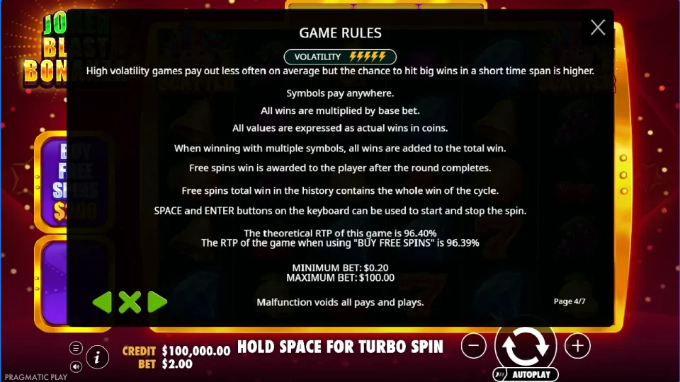 Joker Blast Bonanza — screenshot 6